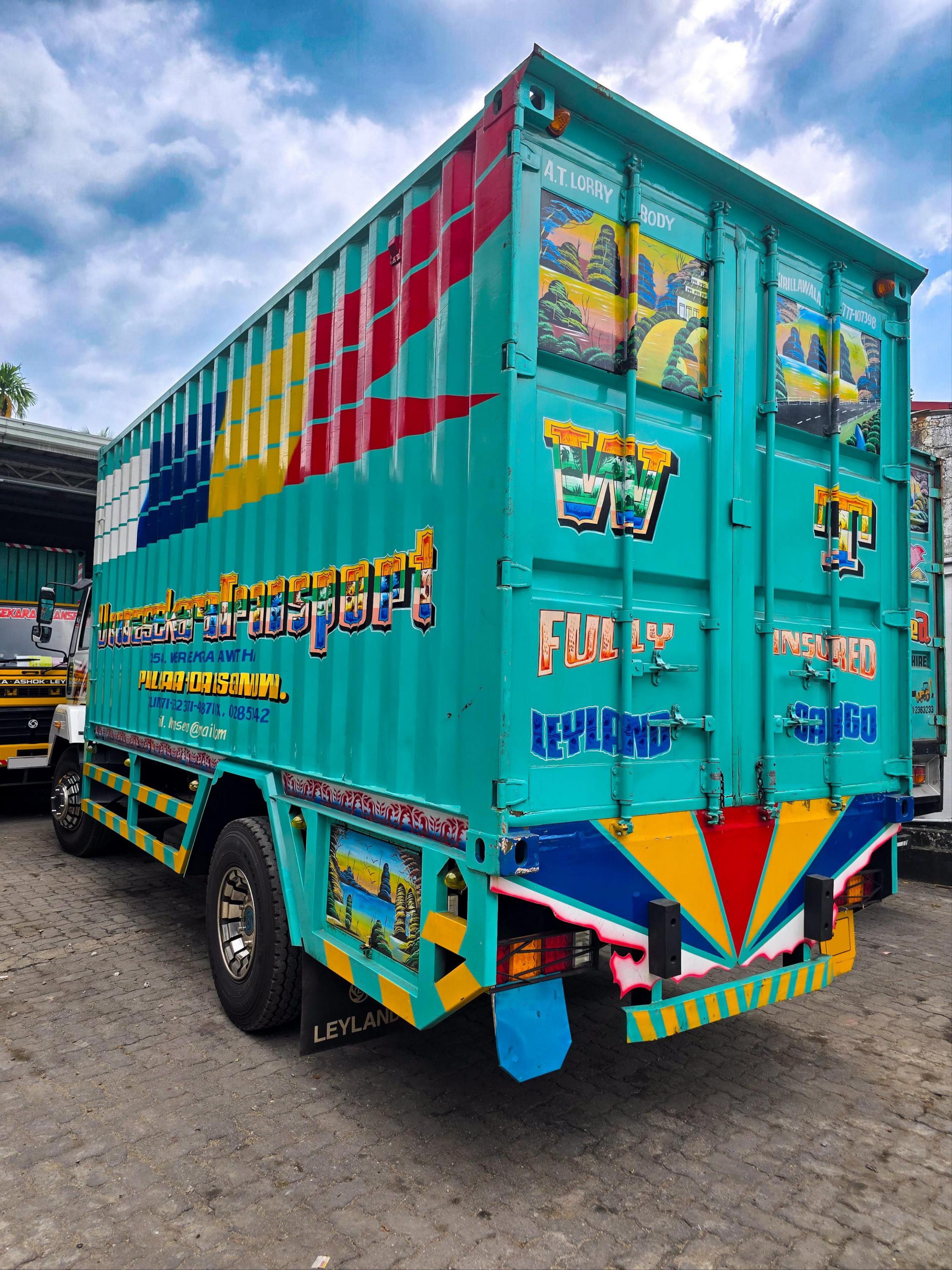 Weerasekara Transport Service New 20ft Leyland Tanker Colombo Sri Lanka